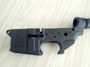 stripped AR15 lower